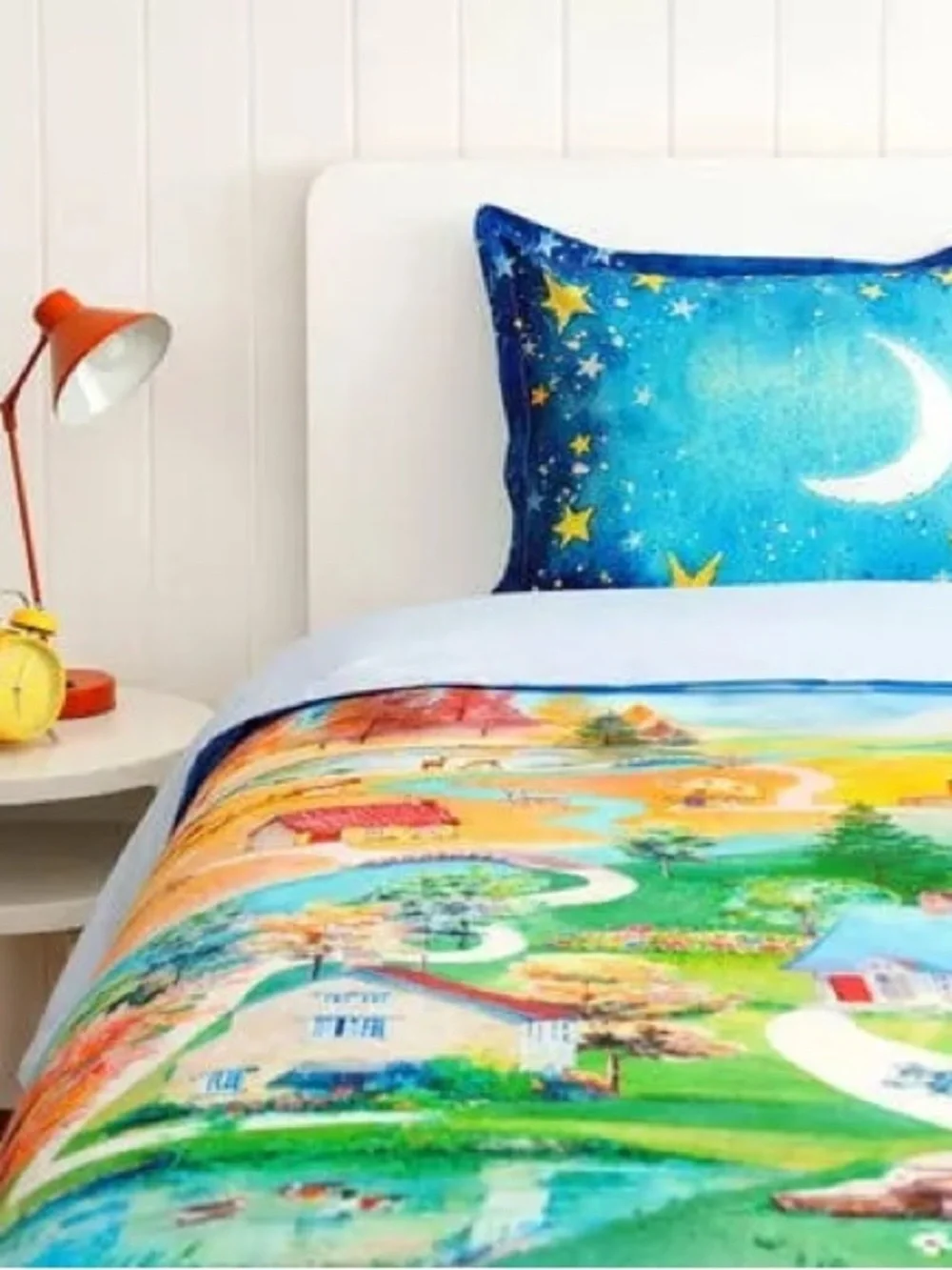 SpinTales Enchanted Interactive Twin 2-piece Duvet Cover Set